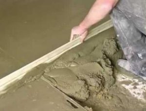 Как сделать устройство бетонного пола по грунту