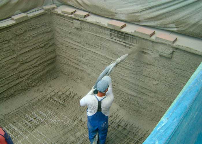 торкретирование бетона технология