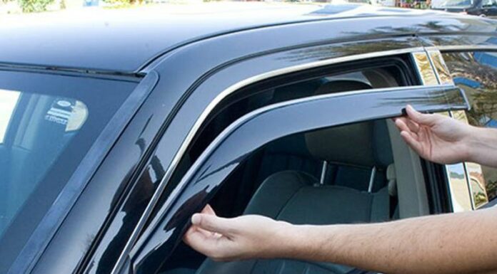 Оформление окон в автомобиле