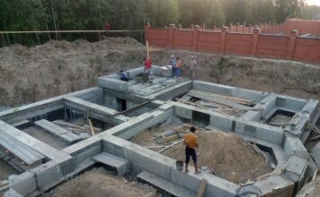 Ленточный фундамент и его особенности