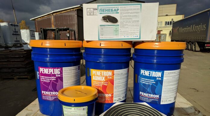 Быстрая гидроизоляция материалом «Пенеплаг»