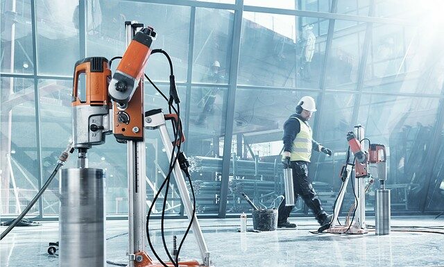 Что такое алмазное бурение бетона?