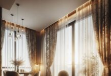 Английские шторы под заказ: описание и особенности