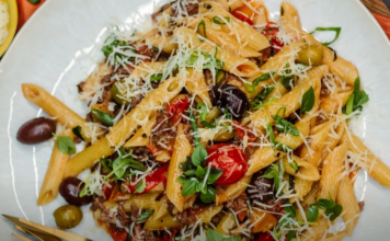 Паста с говядиной: нежный сливочный вкус