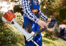 Использование триммера для травы: точное руководство