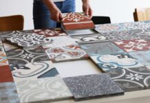 Плитка с эффектом под ткань: уют и стиль в интерьере