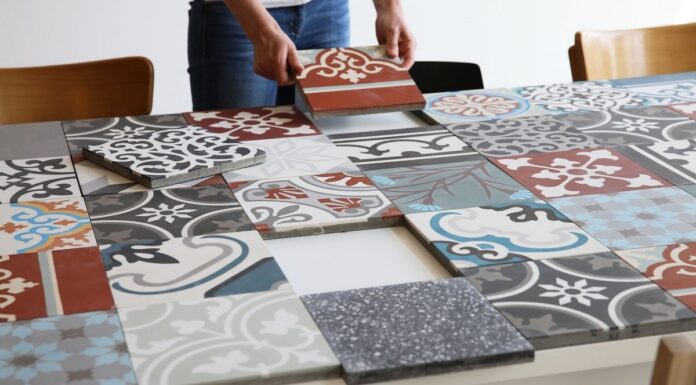 Плитка с эффектом под ткань: уют и стиль в интерьере