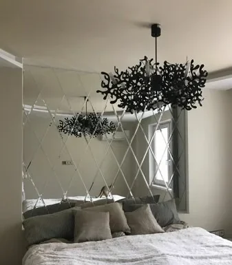 Зеркальная плитка: стильное решение для интерьера